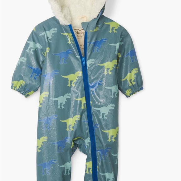 Infant Sherpa lined rain suit (9-12 months) - Picture 3 of 3